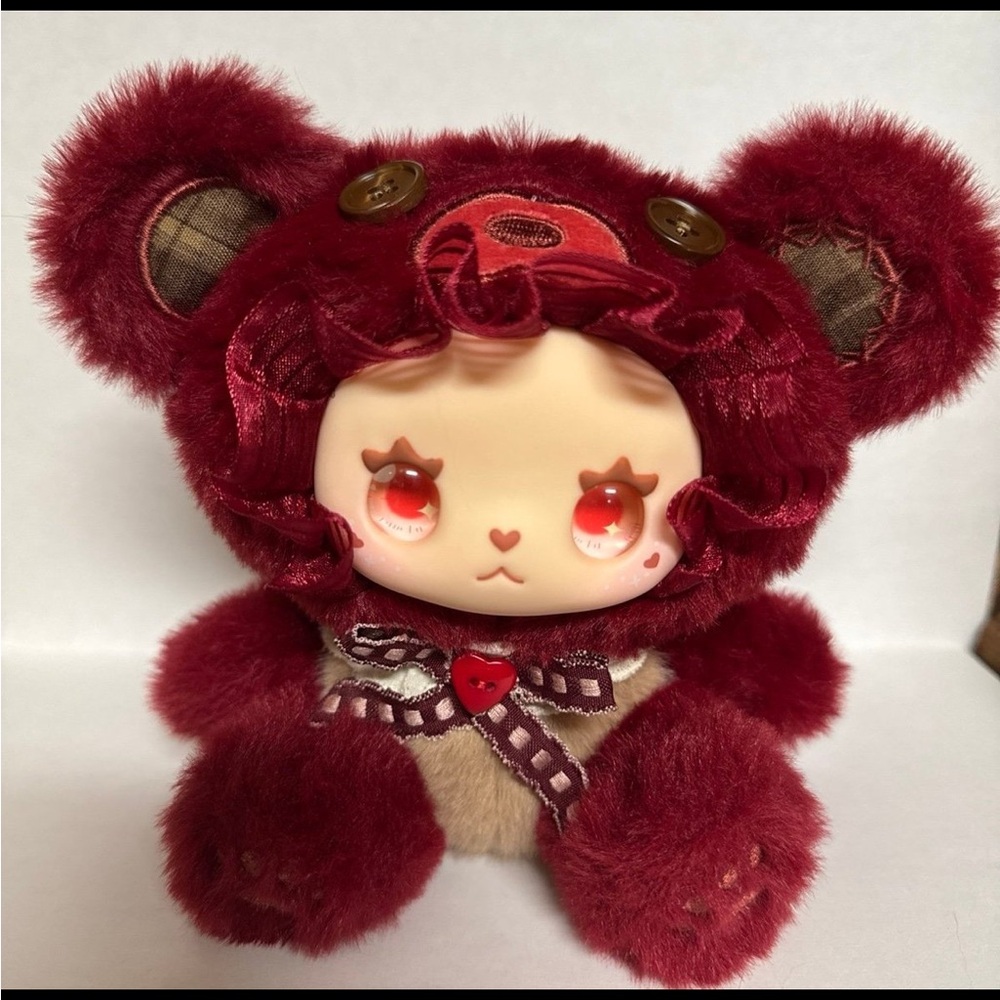 Lovely Emma Bear Alliance Series Plush Pendent Blind Box (Cherry Champaign) - Picture 2 of 4